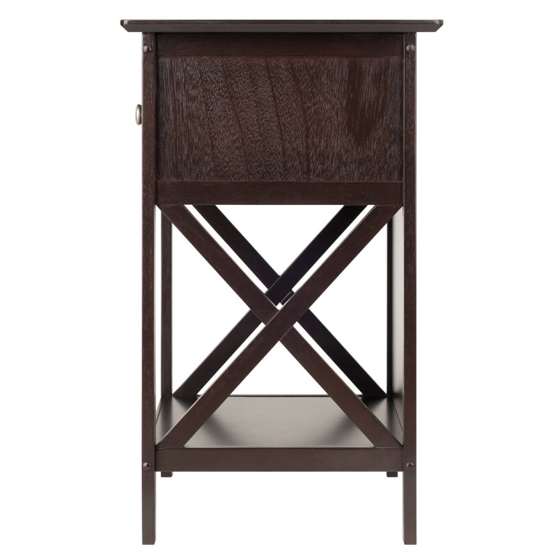 Three Posts Alarcon End Table with Storage Reviews Wayfair
